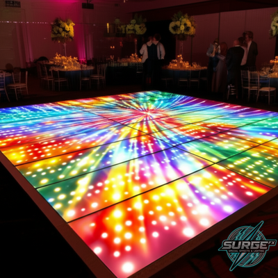 Transform Your Venue with a Custom LED Dance Floor by SurgeFX