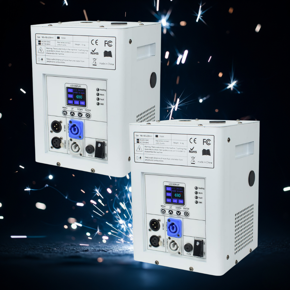 SurgeFX Mini Spark Pro | 900W DMX Cold Spark Machine