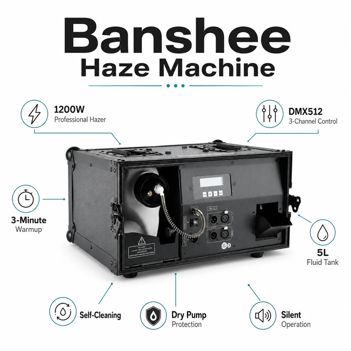 SurgeFX Banshee Haze Machine features overview