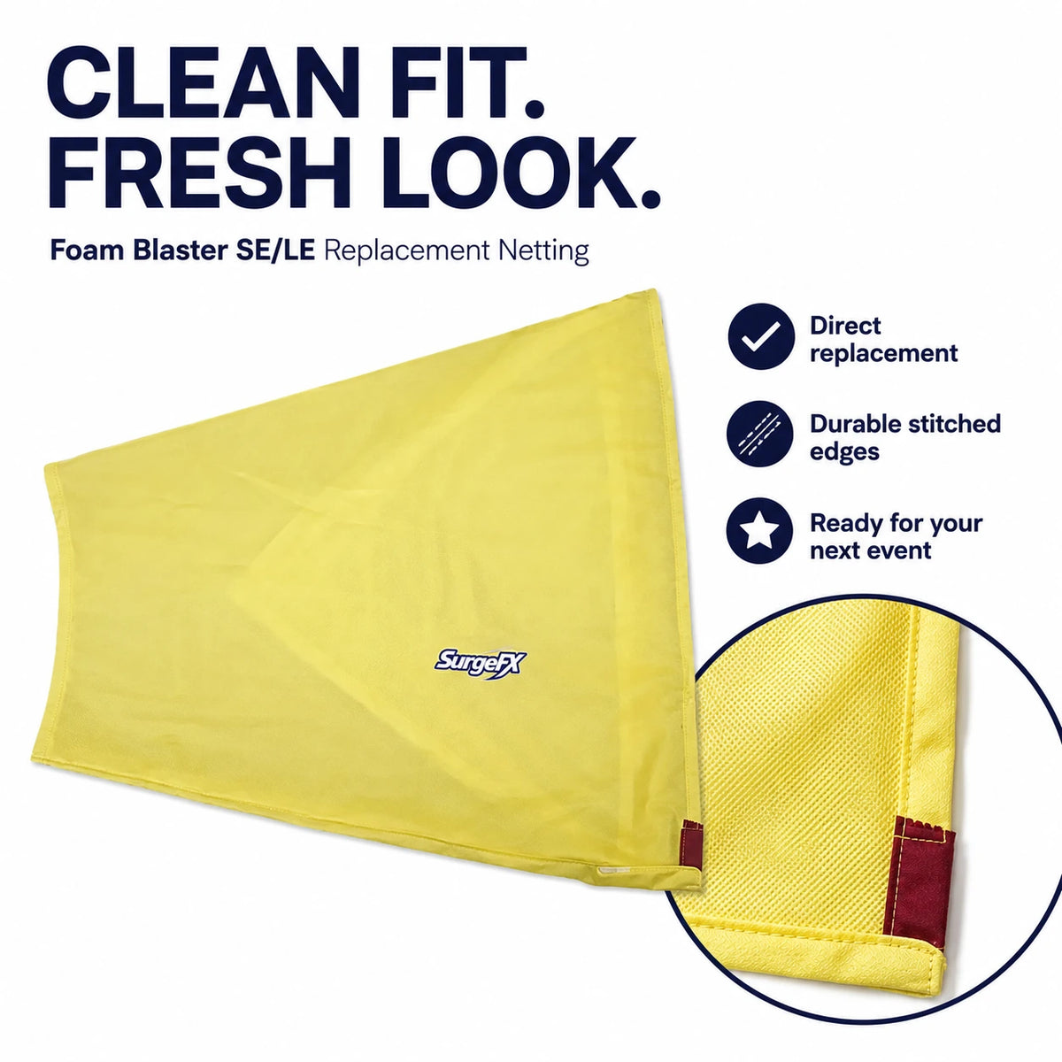 Foam Blaster Pro-X Netting (Replacement) (Cannon) - Clean Fit Fresh Look