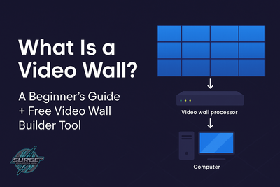 🎥 What Is a Video Wall? A Beginner’s Guide to LED Walls + Free Video Wall Builder Tool