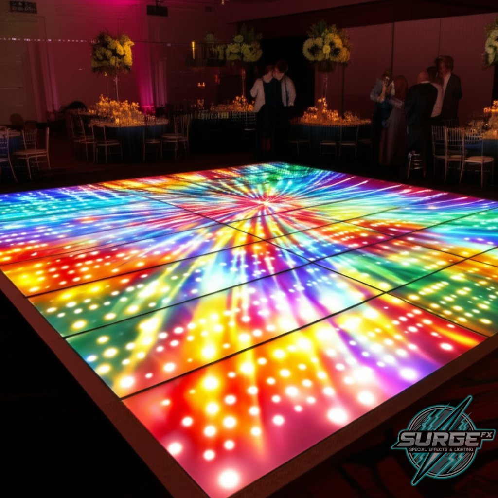 Transform Your Venue with a Custom LED Dance Floor by SurgeFX