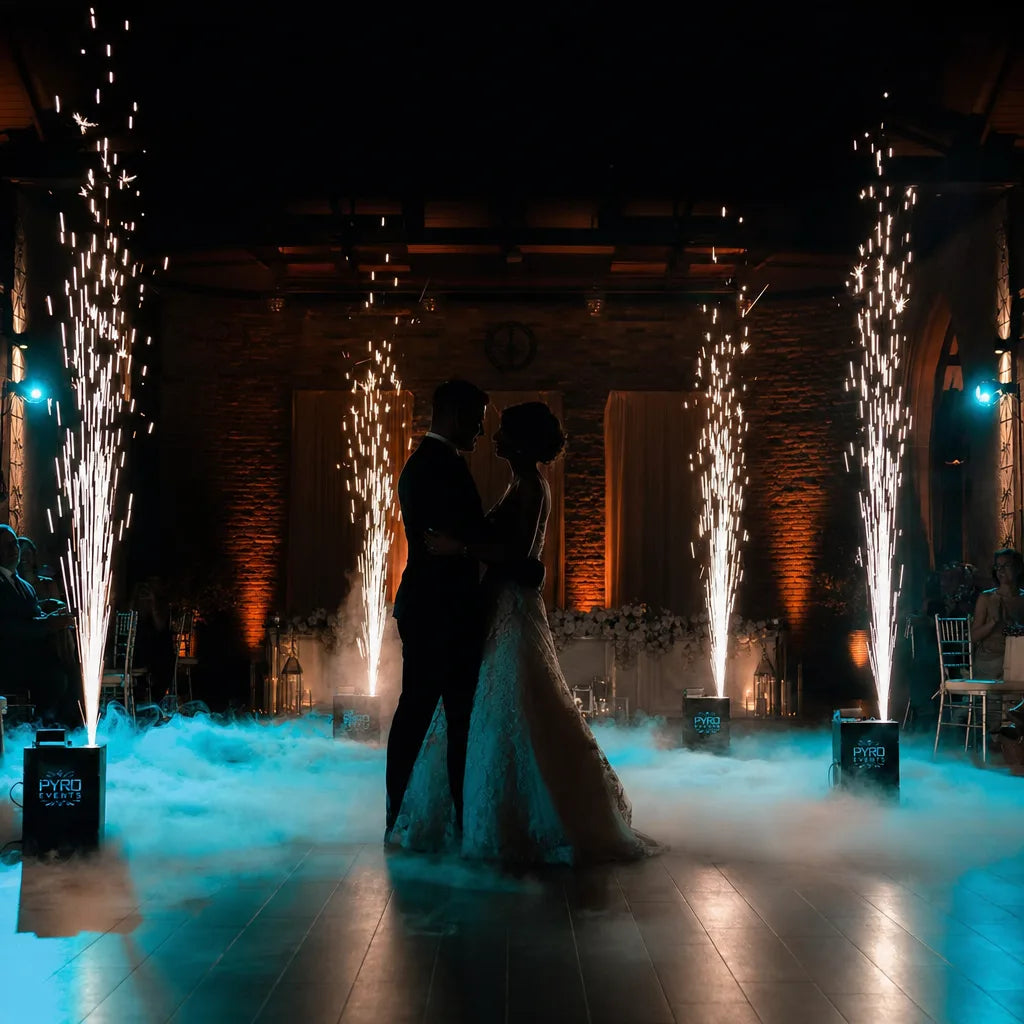 Cold Spark Effects and First Dance Production: A Minute-by-Minute Timeline for Wedding DJs