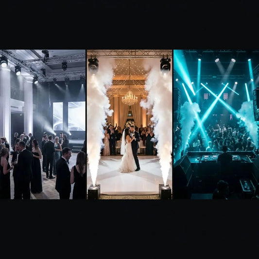 Corporate Events, Weddings, and Clubs: How to Match Your Effects to the Room