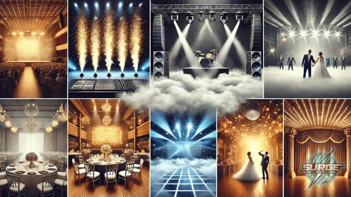 Differnt Events Special Effects for Corporate Events & All Event Types – SurgeFX