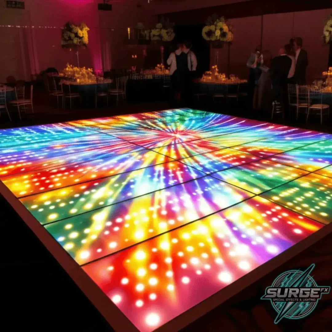 Transform Your Venue with a Custom LED Dance Floor by SurgeFX