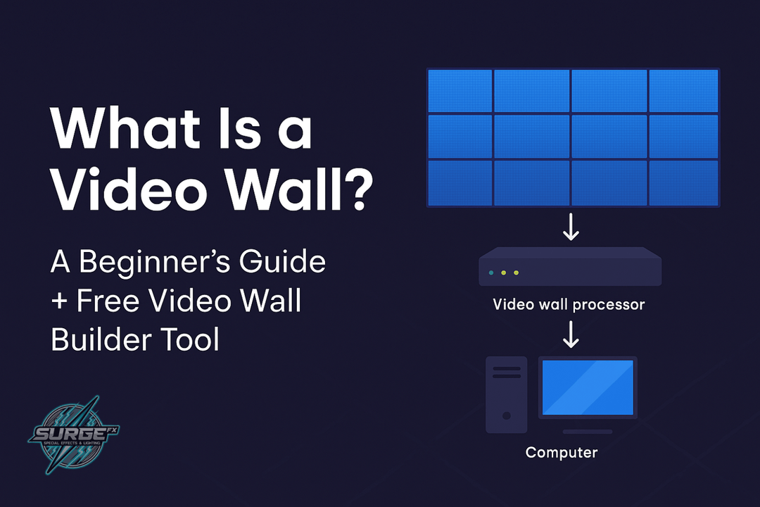 🎥 What Is a Video Wall? A Beginner’s Guide to LED Walls + Free Video Wall Builder Tool