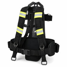SurgeFX Portable CO2 Backpack Harness — Reflective harness design overview