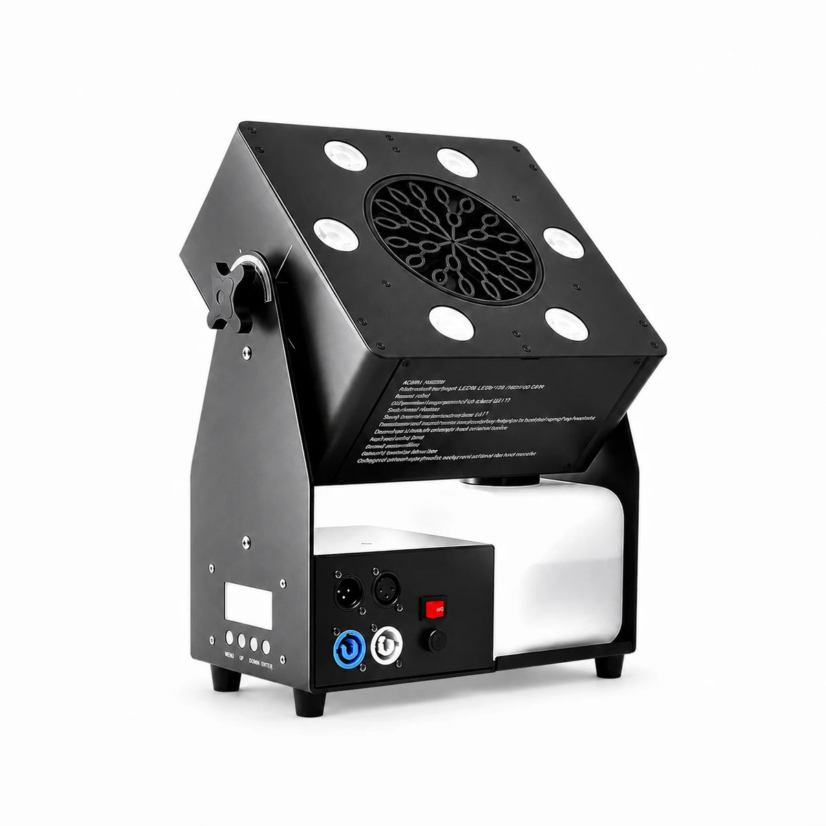 SurgeFX Ventaris Mini LED bubble machine on a clean product background