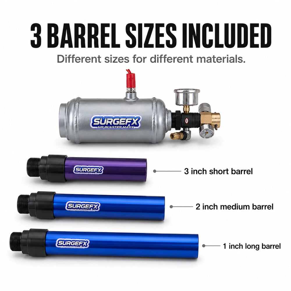 Air Blaster Maxx: Multi-Launcher Air Cannon - Three Barrel Options
