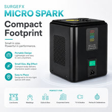 SurgeFX Micro Spark compact footprint product feature image