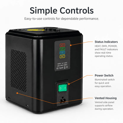 SurgeFX Micro Spark simple controls and status indicator panel image