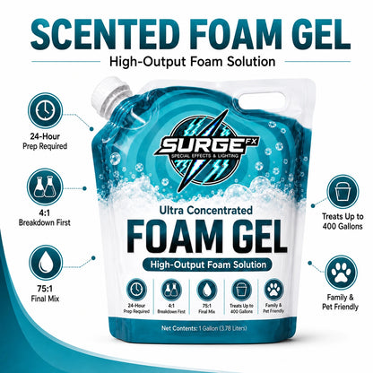 Scented Foam Machine Gel product benefits - SurgeFX
