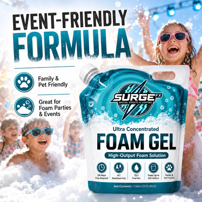 Scented Foam Machine Gel in action - SurgeFX
