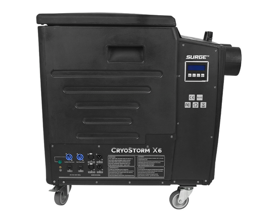 CryoStorm X6 — 6000W Dry Ice Low-Lying Fog Machine **Pre-Order Today**