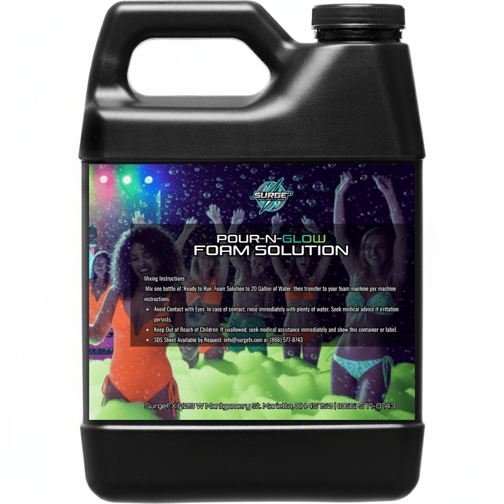 32oz UV Foam Solution – Pour & Glow Packs - SurgeFX