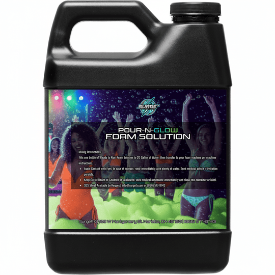 32oz UV Foam Solution – Pour & Glow Packs - SurgeFX