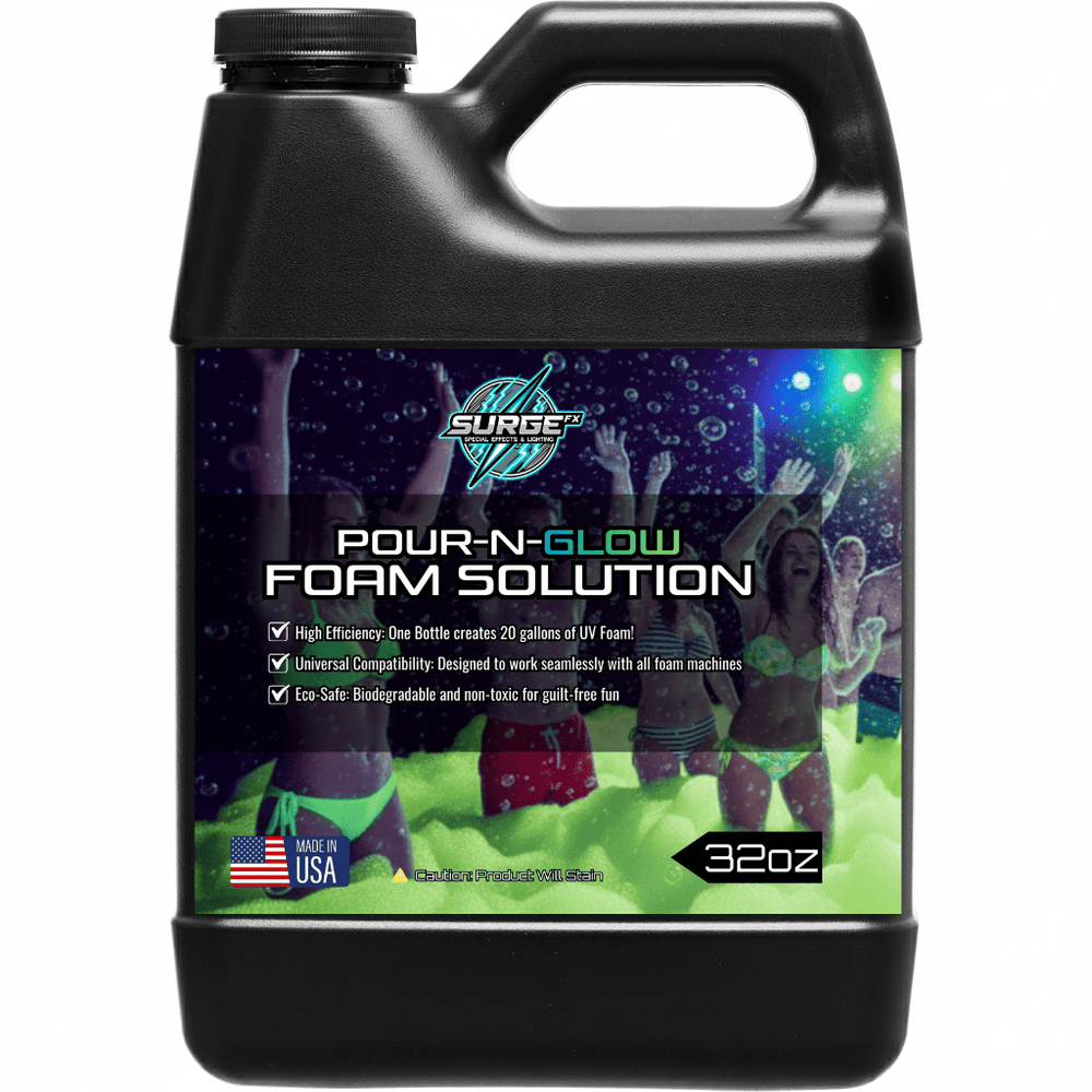 32oz UV Foam Solution – Pour & Glow Packs - SurgeFX
