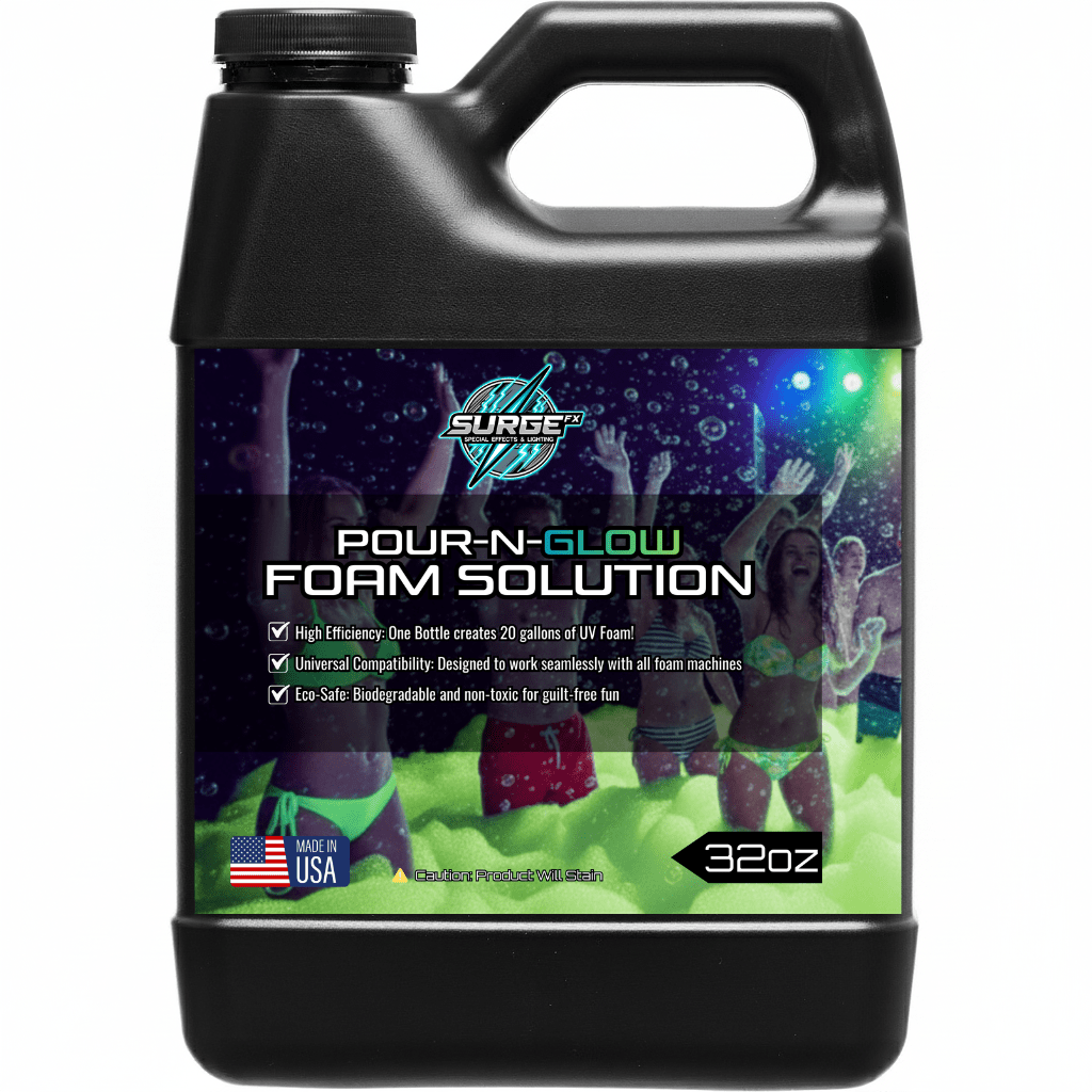 32oz UV Foam Solution – Pour & Glow Packs - SurgeFX