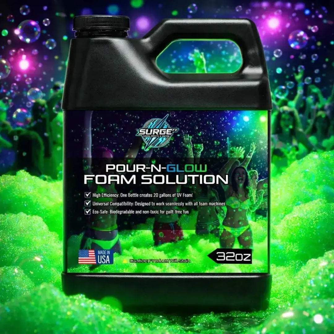 32oz UV Foam Solution – Pour & Glow Packs - SurgeFX