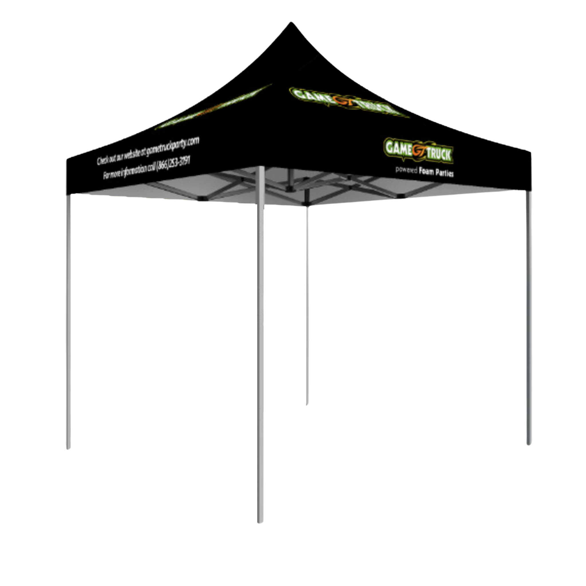 5x5 Custom Classic Foam Party Tent - SurgeFX