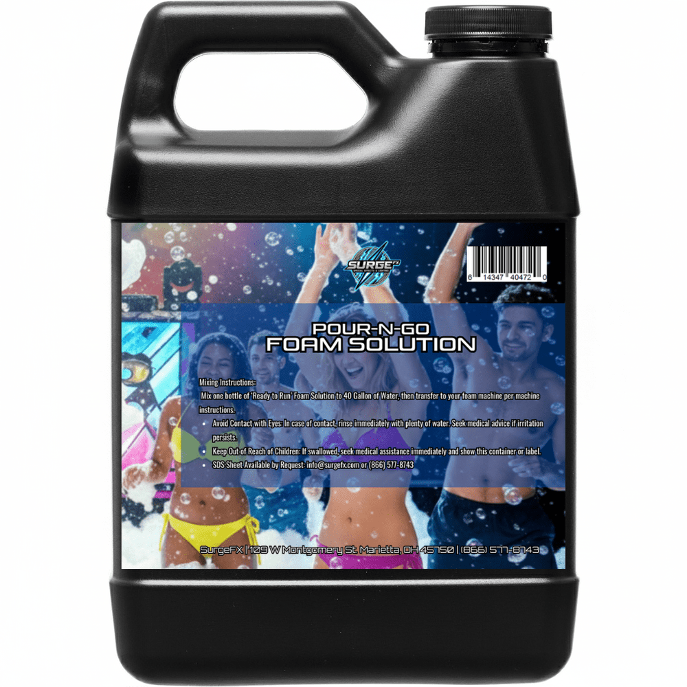 64oz Foam Solution – Pour & Go - SurgeFX