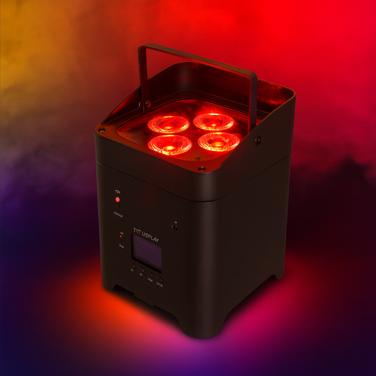 SurgeFX SF-BP418 Wireless Battery-Powered 4 LED Uplight