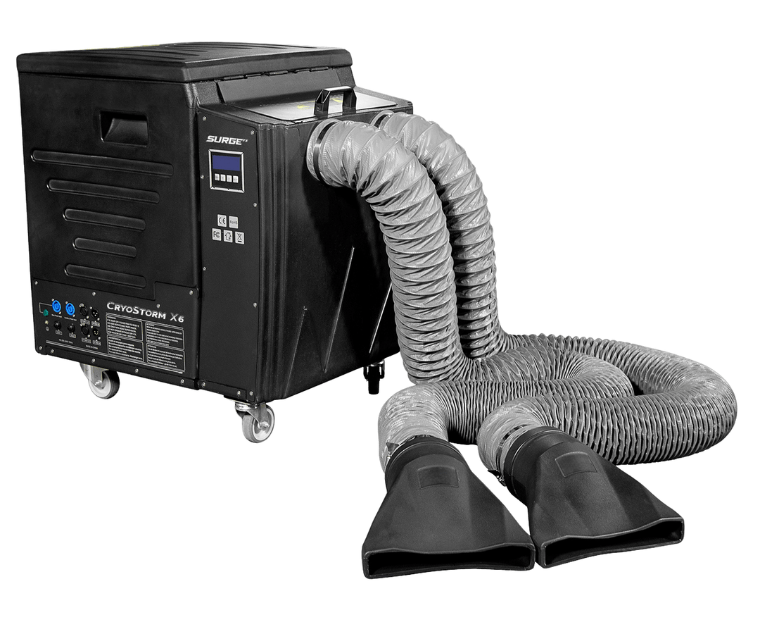 CryoStorm X6 — 6000W Dry Ice Low - Lying Fog Machine **Pre - Order Today** - SurgeFX