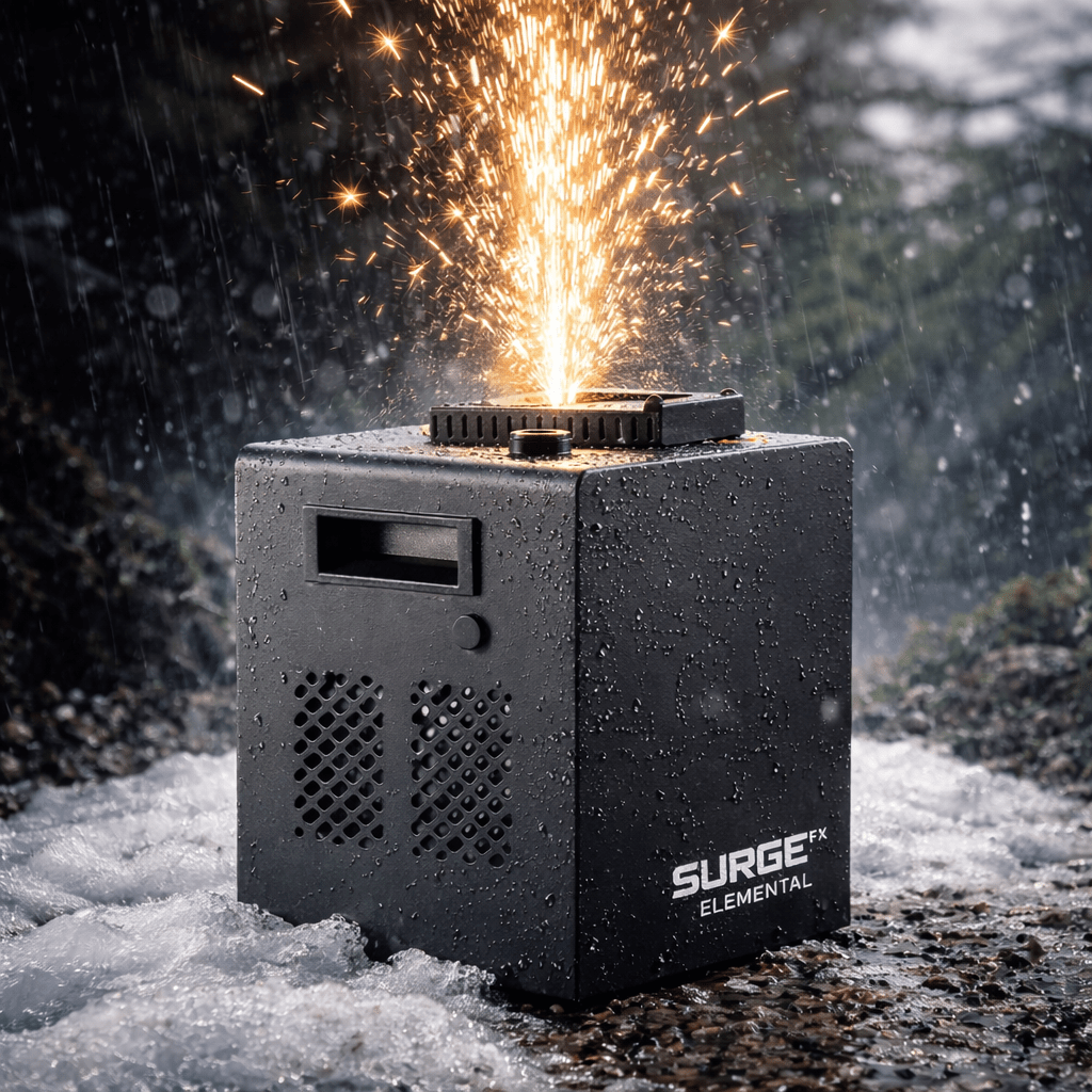 Elemental Spark | Waterproof Outdoor Spark Machine - SurgeFX