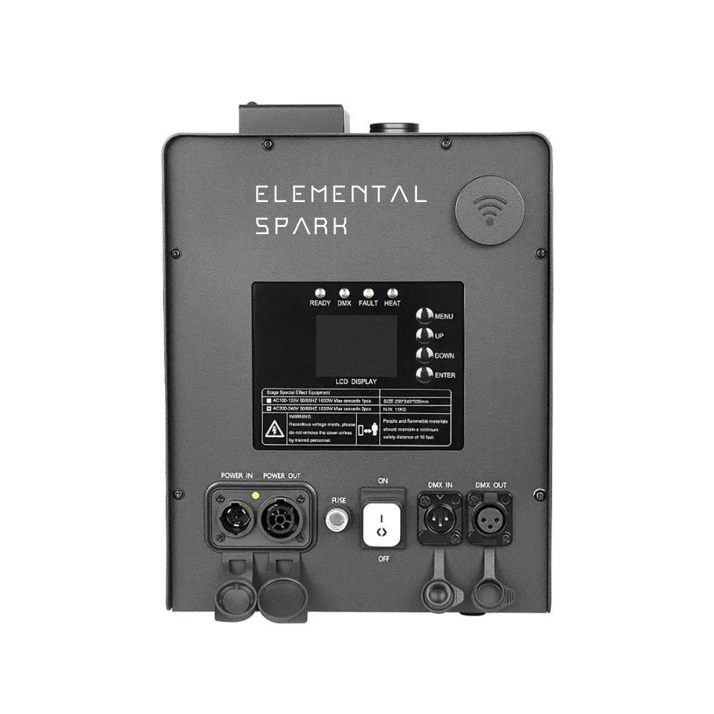 Elemental Spark | Waterproof Outdoor Spark Machine - SurgeFX