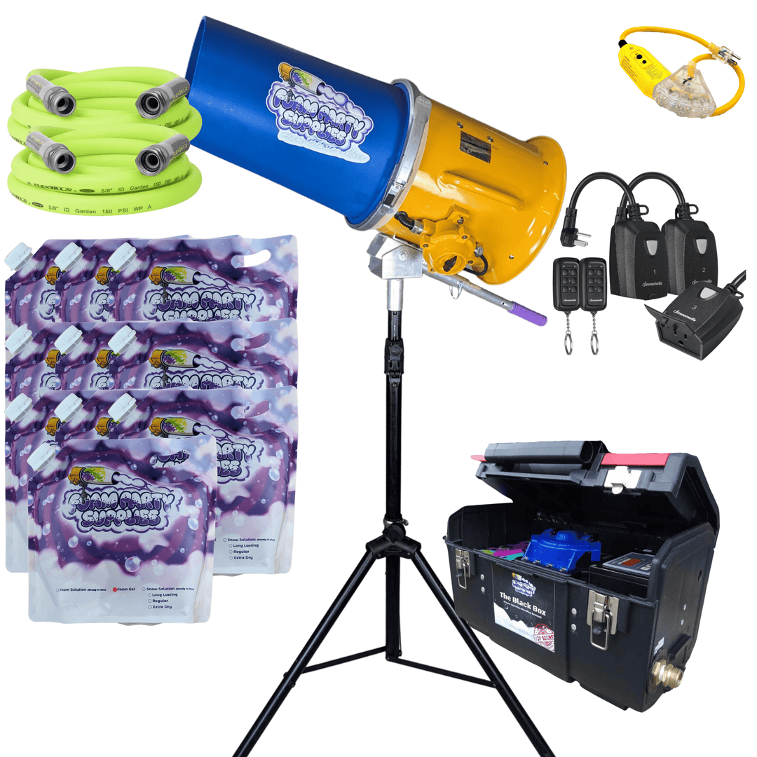 Foam Blaster Maxx Cannon - 'Business in a Box' Bundle - SurgeFX