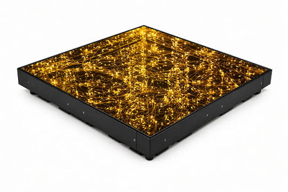 Star LED Magnetic Dance Floor gold starlight 2ft panel main view