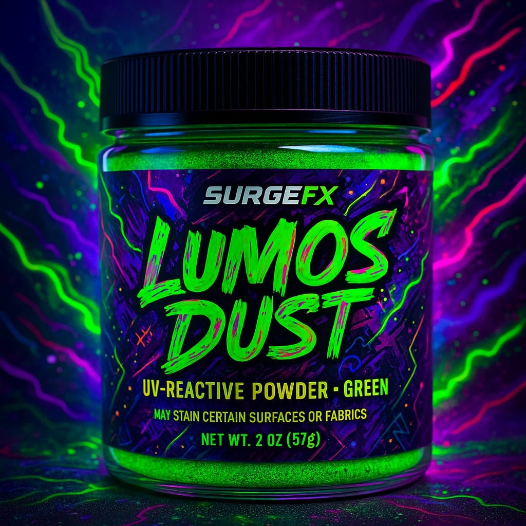 Lumos Dust - UV Glow Foam Powder - SurgeFX