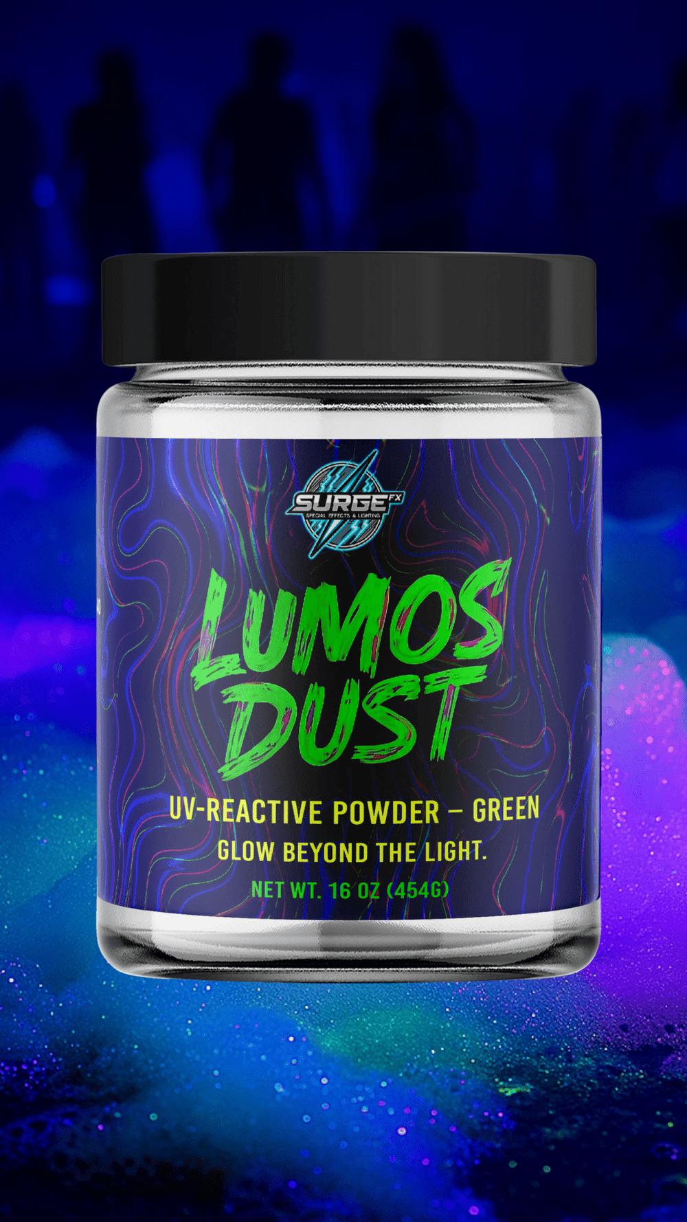 Lumos Dust - UV Glow Foam Powder - SurgeFX