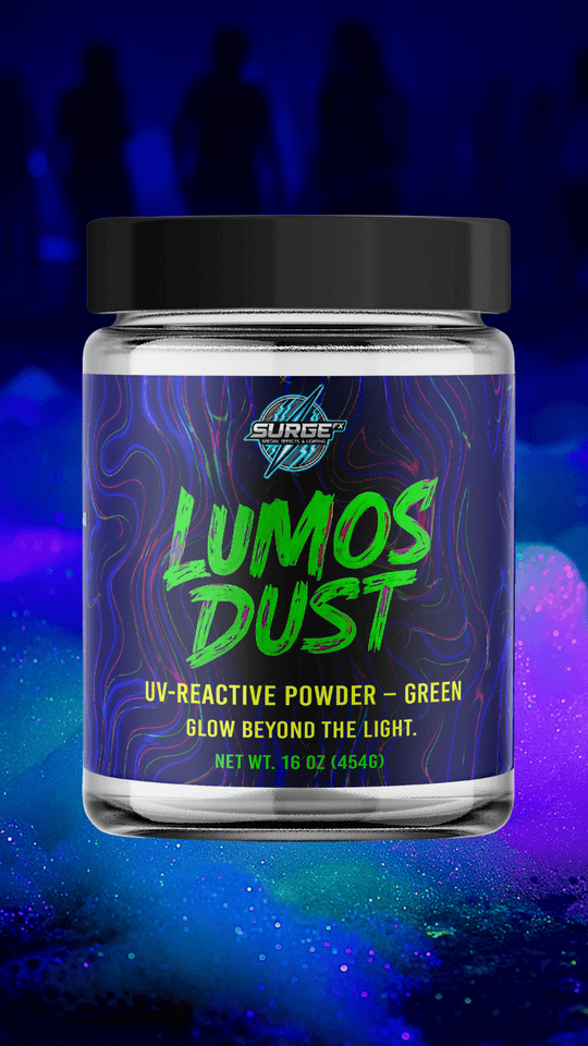 Lumos Dust - UV Glow Foam Powder - SurgeFX
