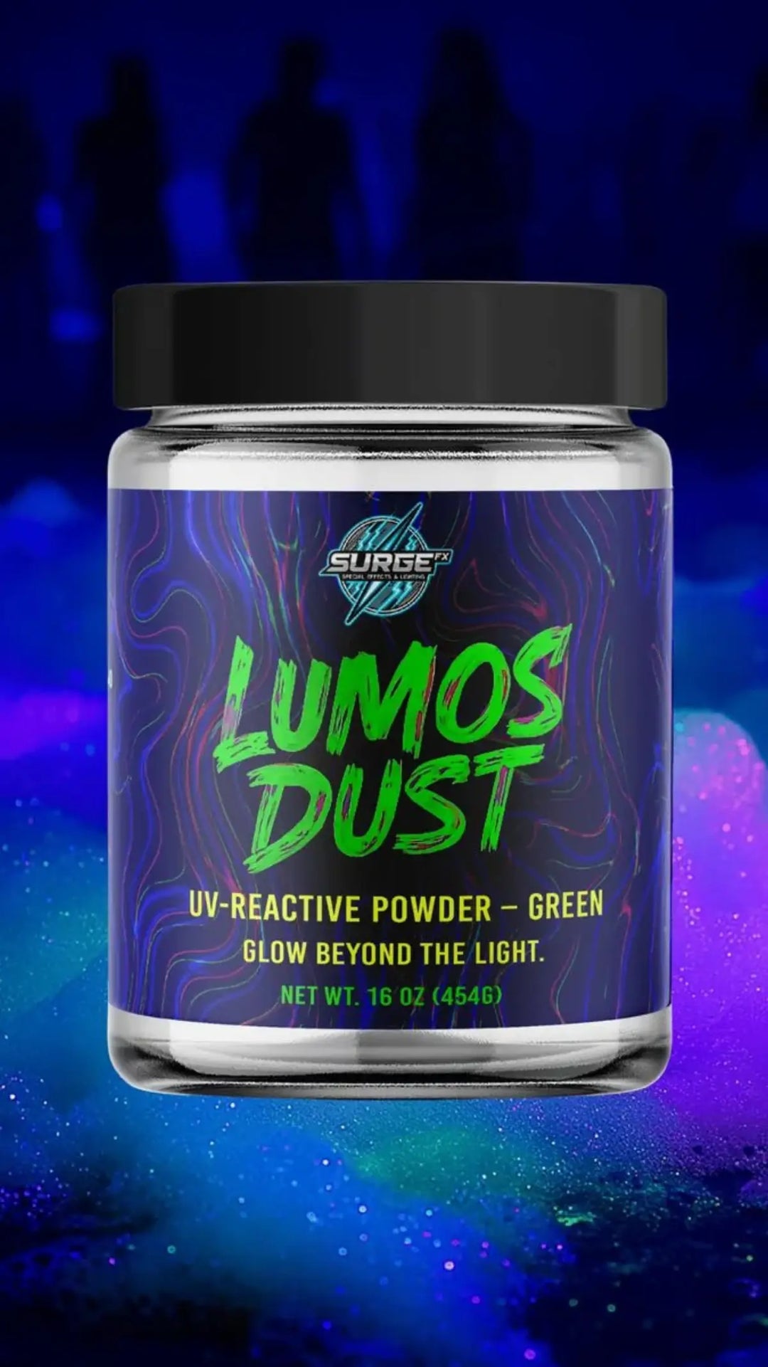 Lumos Dust - UV Glow Foam Powder - SurgeFX