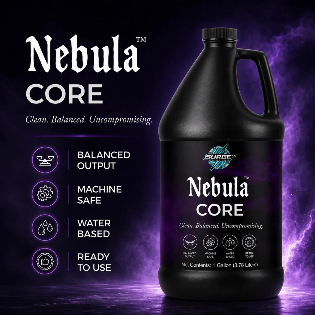 Nebula Core fog solution product advertisement image