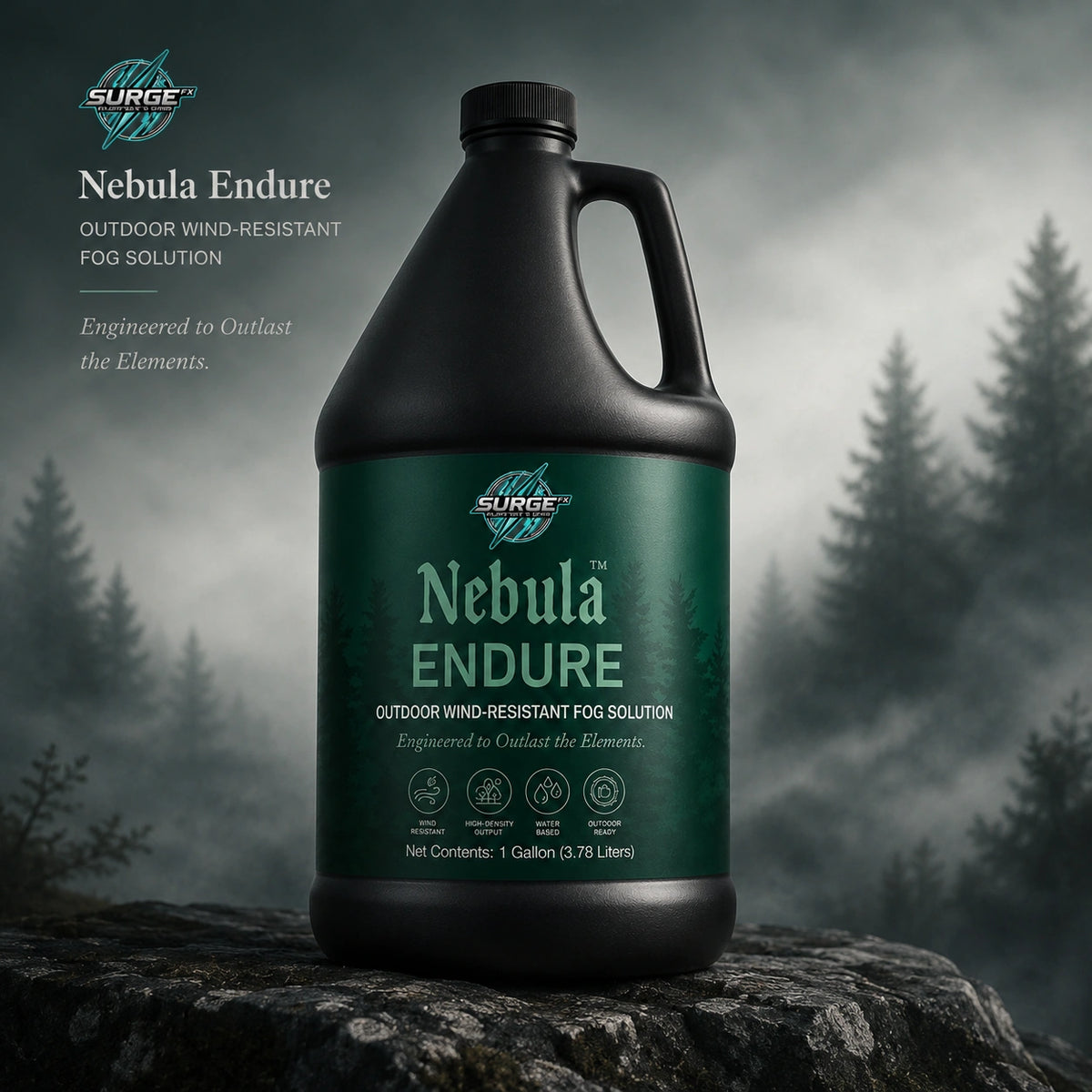 Nebula Endure outdoor wind-resistant fog solution outdoor mist scene image