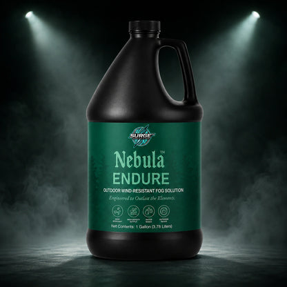Nebula Endure outdoor wind-resistant fog solution product showcase image