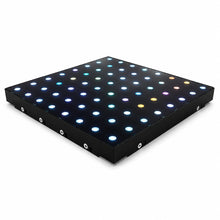 Pixel LED Magnetic Dance Floor illuminated with colorful patterns for events