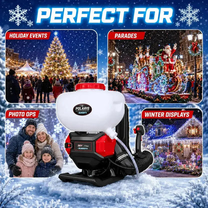SurgeFX Polaris backpack snow machine event use cases