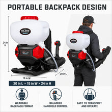 SurgeFX Polaris wearable backpack snow machine design