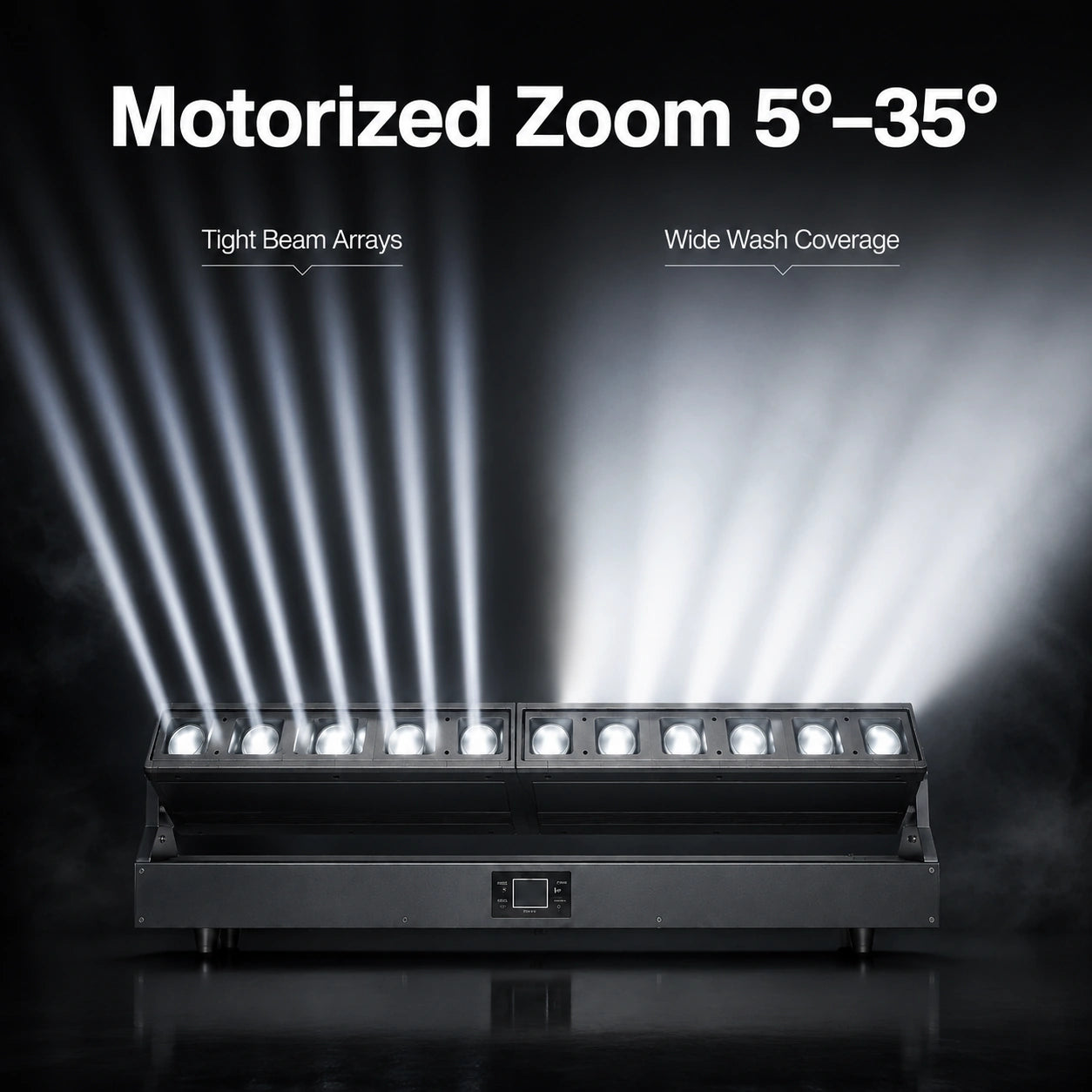 SurgeFX SF-ST1240 12x40W strip strobe moving head light in use stage lighting image