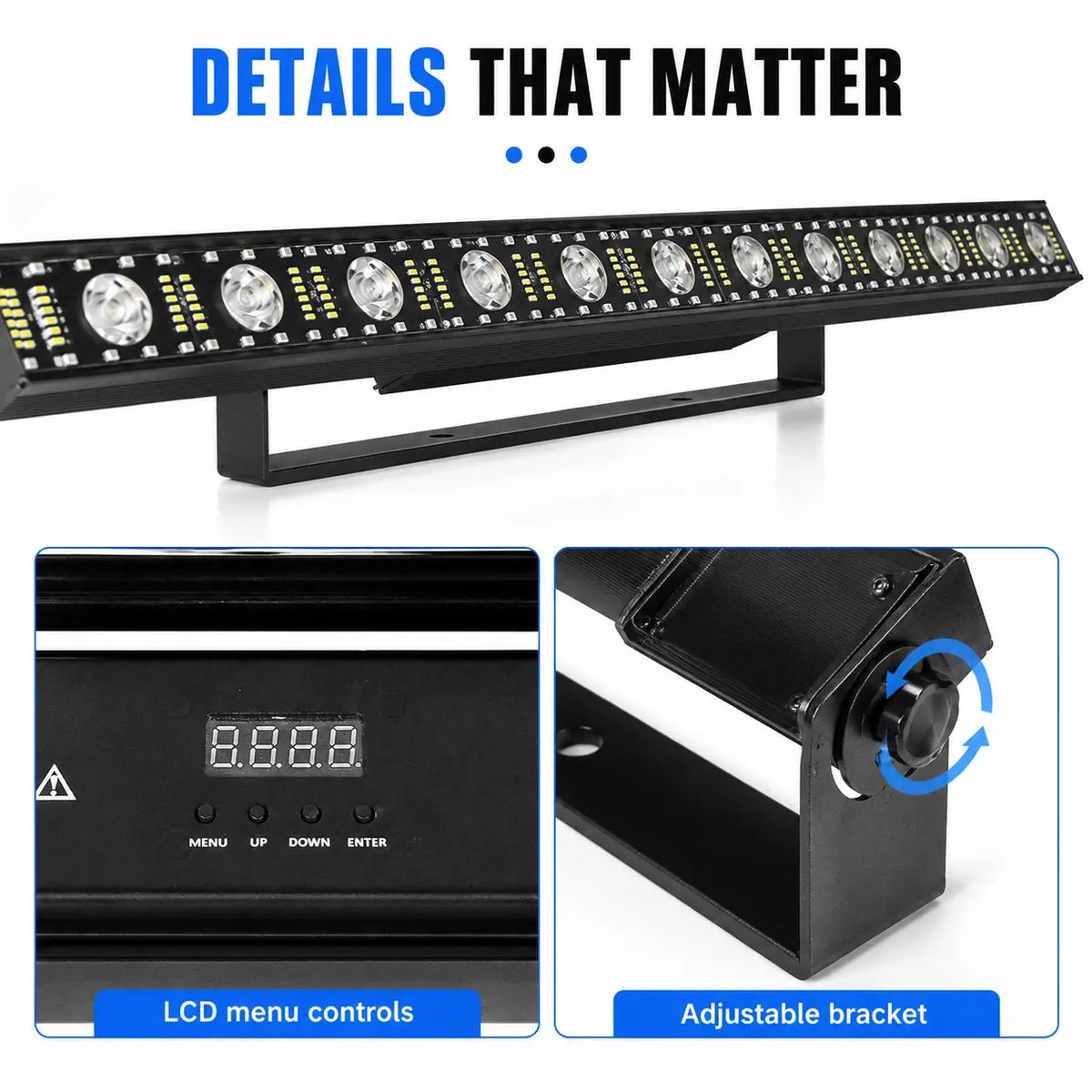Detail features infographic