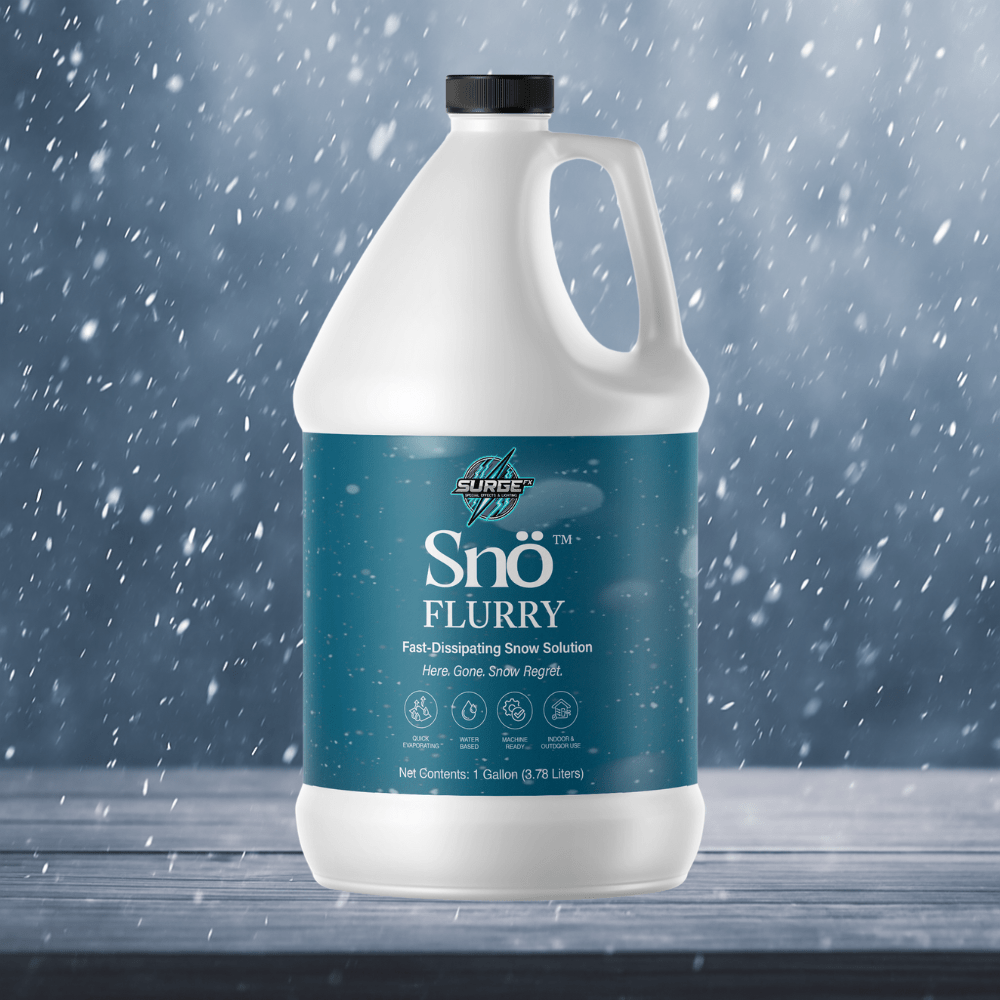 Snö Flurry – Quick Dissipating Snow Solution - SurgeFX