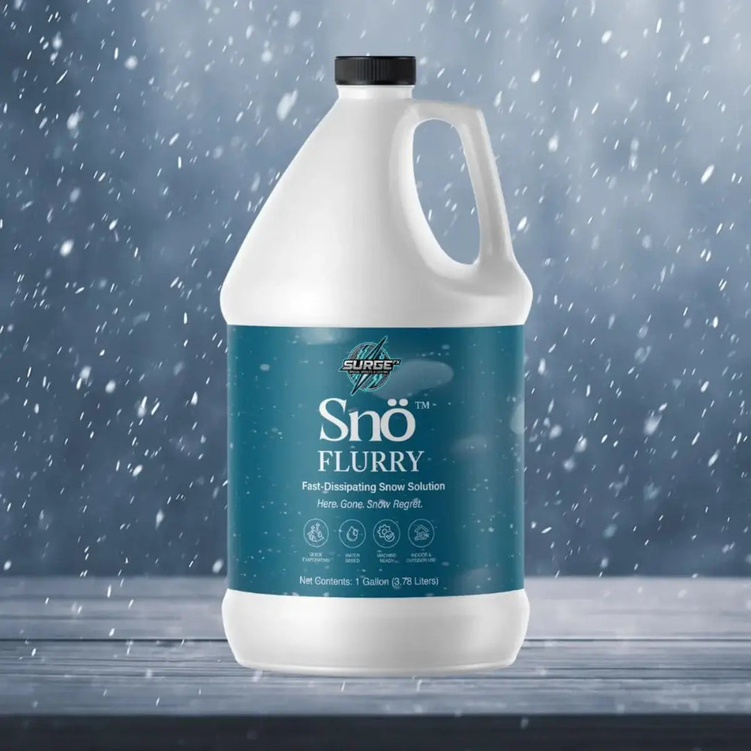 Snö Flurry – Quick Dissipating Snow Solution - SurgeFX