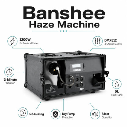 SurgeFX Banshee Haze Machine features overview