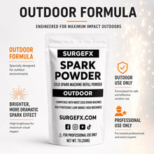 Cold Spark Powder Outdoor Edition highlighting brighter outdoor performance and professional outdoor use.