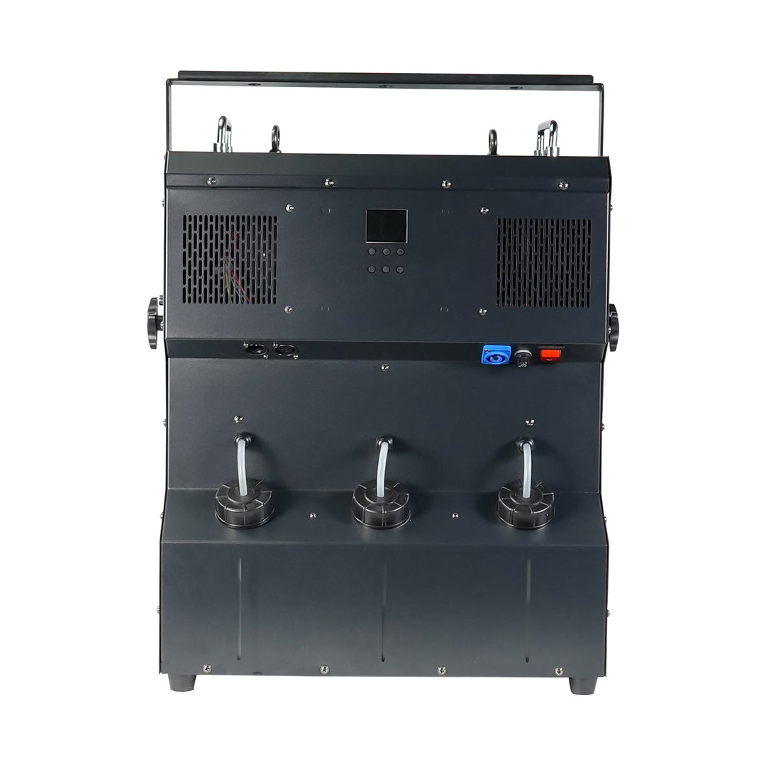 SurgeFX Cosmos2 - 2 Head RGB 3in1 LED Fog Smoke Bubble Machine - SurgeFX