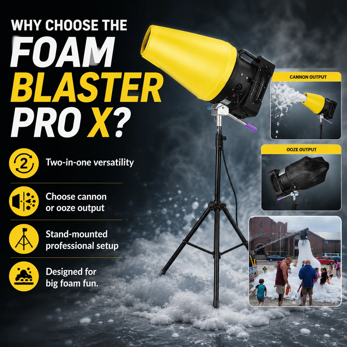 Foam Blaster Pro-X - Product Highlights